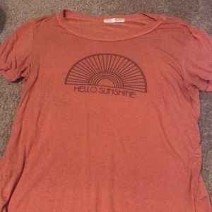 Hello Sunshine Orange Tee from Urban Outfitters